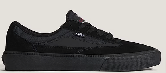 Vans - Curren Caples Shoes | Black Black (Suede)
