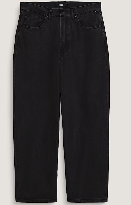 Vans - Check-5 Baggy Denim Pants | Black – Plusskateshop.com