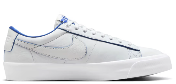 Nike sb blazer low white leather hotsell