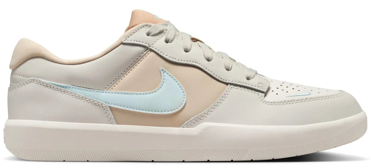 Nike SB Force 58 Premium Shoes Light Bone Glacier Blue Plusskateshop