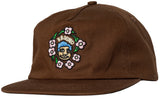Krooked - Sweatpants Redux Snapback Hat | Dark Chocolate