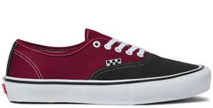 Vans - Skate Authentic Shoes | Asphalt Pomegranate