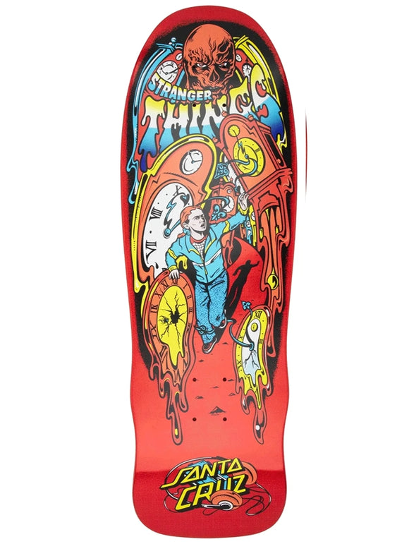 Santa Cruz x Stranger Things - Grabke Max Melting Clock 9.7