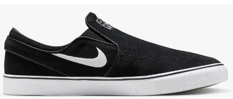 Nike SB - Janoski+ Slip Shoes | Black – Plusskateshop.com