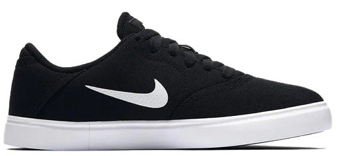 Nike SB - Kids Check Canvas Shoes | Black White