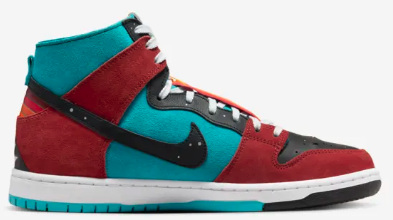 Nike SB Dunk High Decon QS Shoes Turquoise Di Orr Greenwood