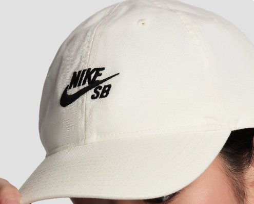 nike sb cap white