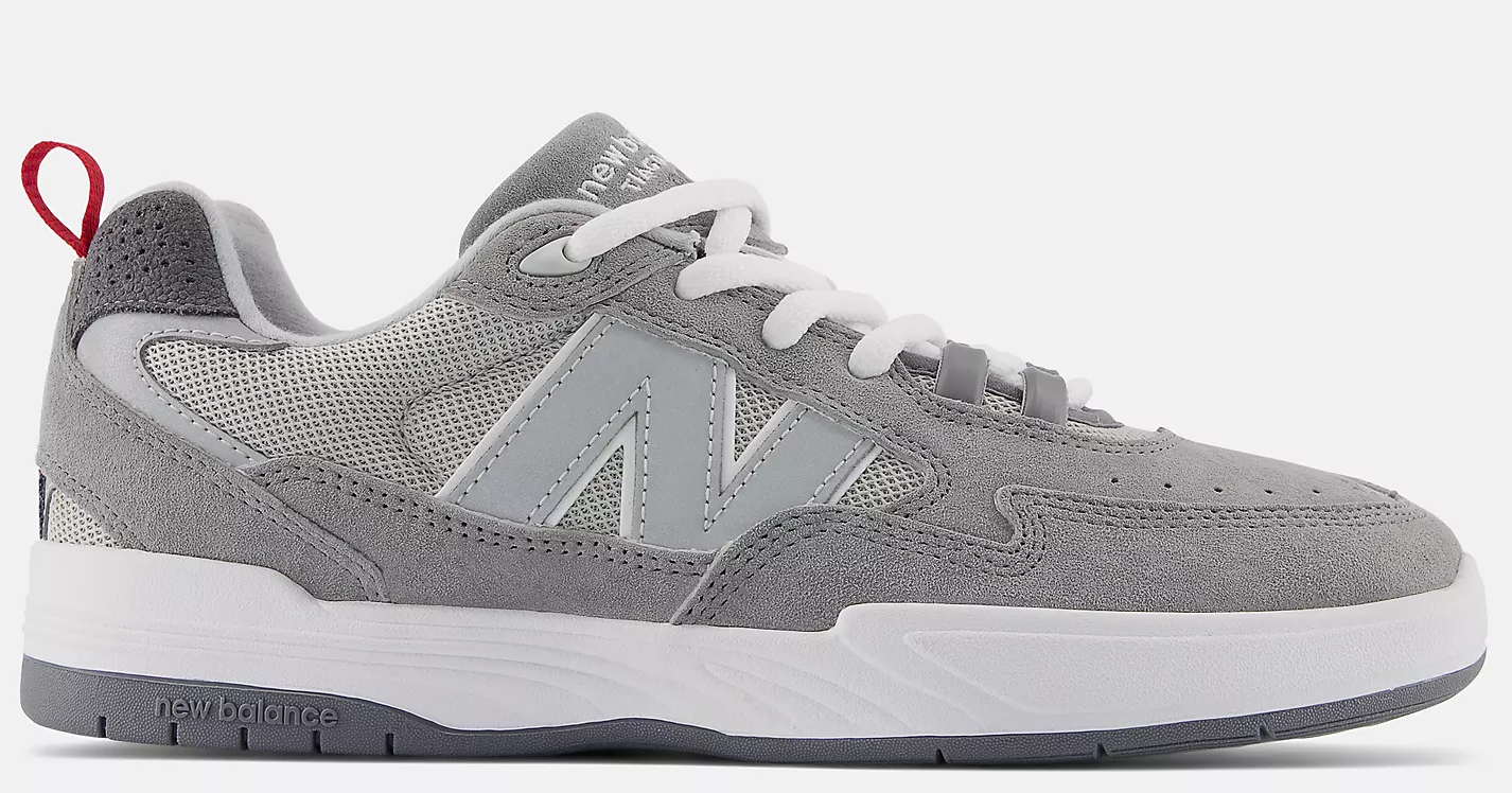 New Balance Numeric Tiago Lemos 808 Shoes Grey White Grey Day Plusskateshop
