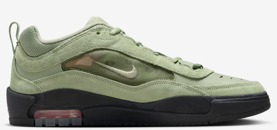 Nike SB - Air Max Ishod Shoes | Oil Green Black Nike SB - Air Max Ishod Shoes | Oil Green Black