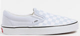 Vans - Classic Slip-On Shoes | Halogen Blue (Checkerboard)