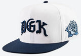 DGK - Pray Snapback Hat | White