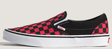Vans - Classic Slip-On Shoes | Crimson Haze (Checkerboard)