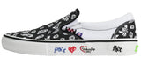 Vans - Skate Slip-On VCU Shoes | Black White (Punkandyo)