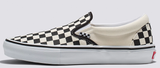 Vans - Skate Slip-On Shoes | Black Off White (Checkerboard)