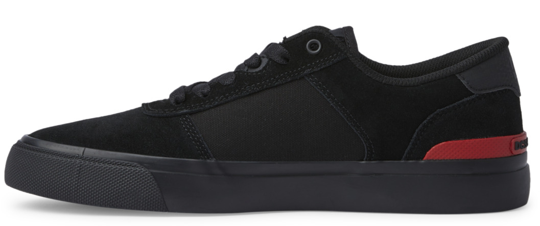 dc's ブラック DC - Teknic S Shoes | Black Black Red – Plusskateshop.com