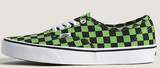 Vans - Authentic Shoes | Green Black (Checkerboard)