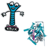Krux - 1" Allen Pink & Blue Hardware