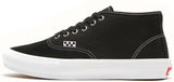 Vans - Skate Authentic Mid Shoes | Black White