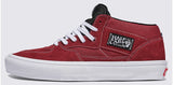 Vans - Skate Half Cab Shoes | Burgundy White