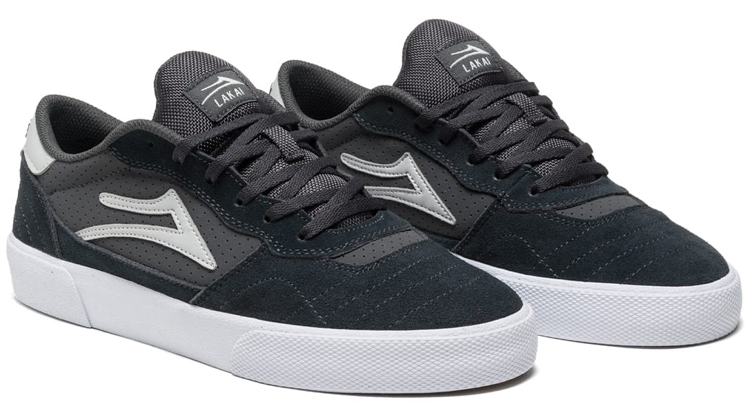 Lakai - Cambridge Shoes | Charcoal – Plusskateshop.com