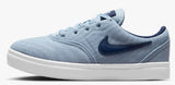 Nike SB - Kids Check Canvas PS Shoes | Light Blue Navy