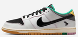 Nike SB - Dunk Low Pro QS Shoes | White Black (CSEF)