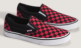 Vans - Classic Slip-On Shoes | Crimson Haze (Checkerboard)