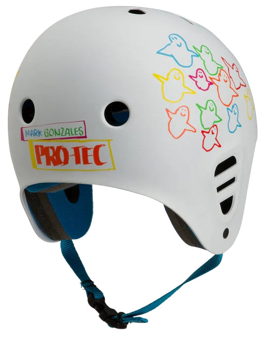 gonzo motorcycle helmet Pro-Tec - Gonz Birds Full Cut Helmet