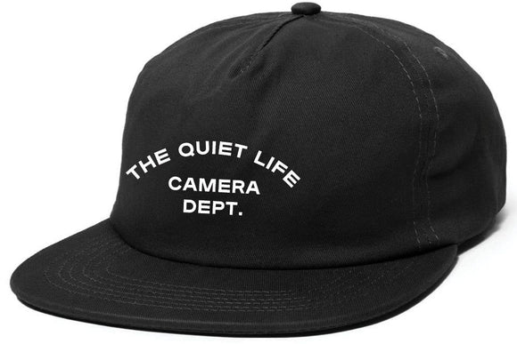 Quiet Life - Camera Dept. Hat | Black