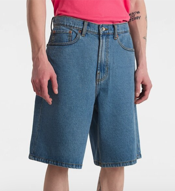 Vans - Check-5 Baggy Denim Shorts | Stonewash Blue – Plusskateshop.com Vans - Check-5 Baggy Denim Shorts | Stonewash Blue – Plusskateshop.com