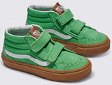 Vans - Kids Sk8-Mid V Reissue Shoes | Green Gum