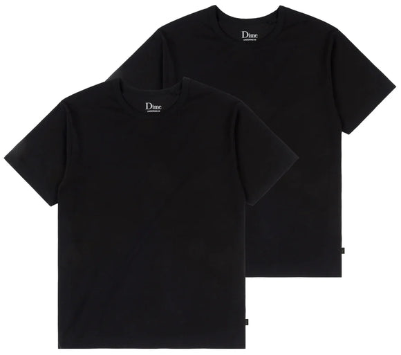 Dime - 2 Pack Tee | Black