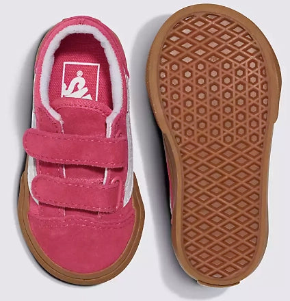 Vans suede shops and gum pink trainers