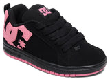 DC - Kid's Court Graffik Shoes | Black Pink