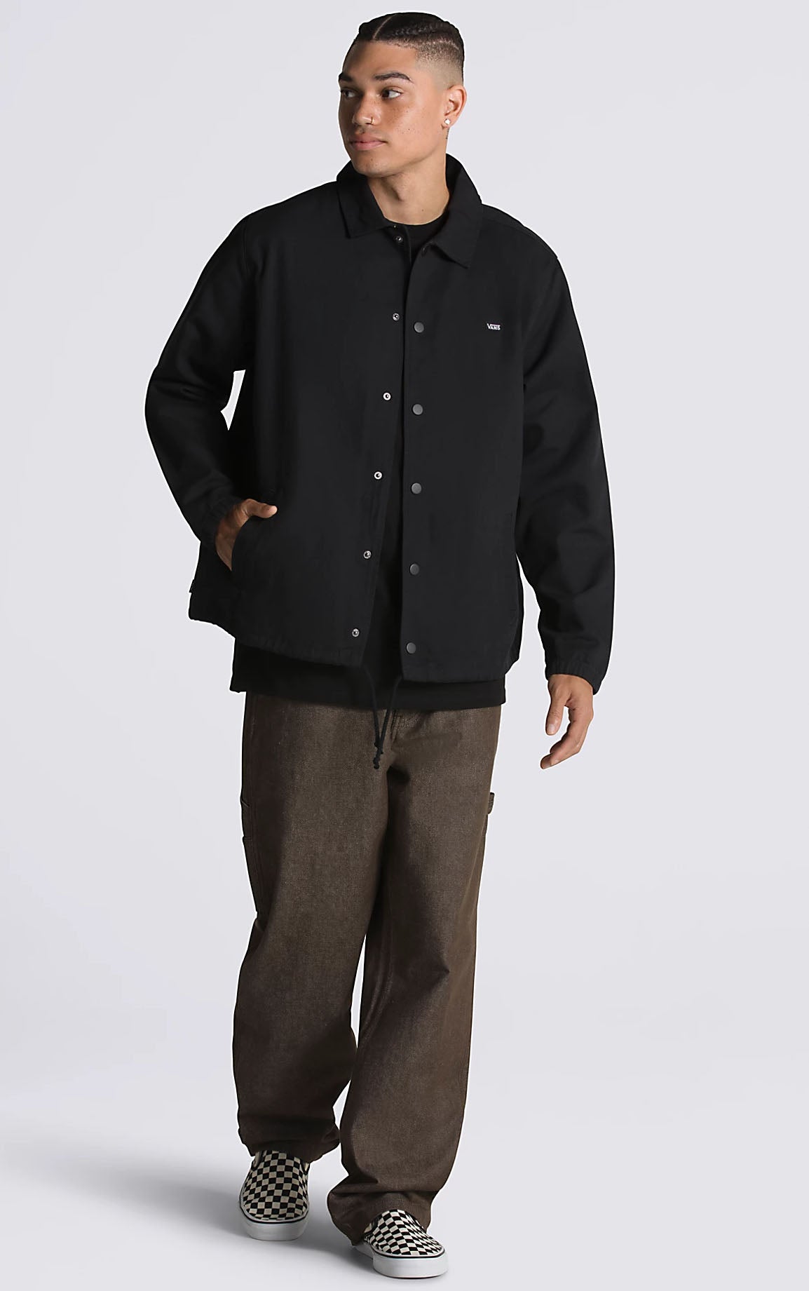 Vans Torrey Skate Canvas Jacket Black Plusskateshop