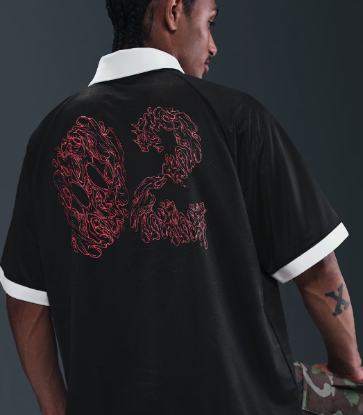 Nike SB - Dri-Fit Jacquard Skate Jersey | Black Red