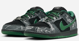 Nike SB - Dunk Low Pro QS Shoes | Black Green (There Skateboards)