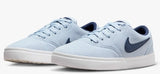 Nike SB - Kids Check Canvas GS Shoes | Light Blue Navy