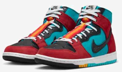 Nike SB - Dunk High Decon QS Shoes | Turquoise (Di'Orr Greenwood)