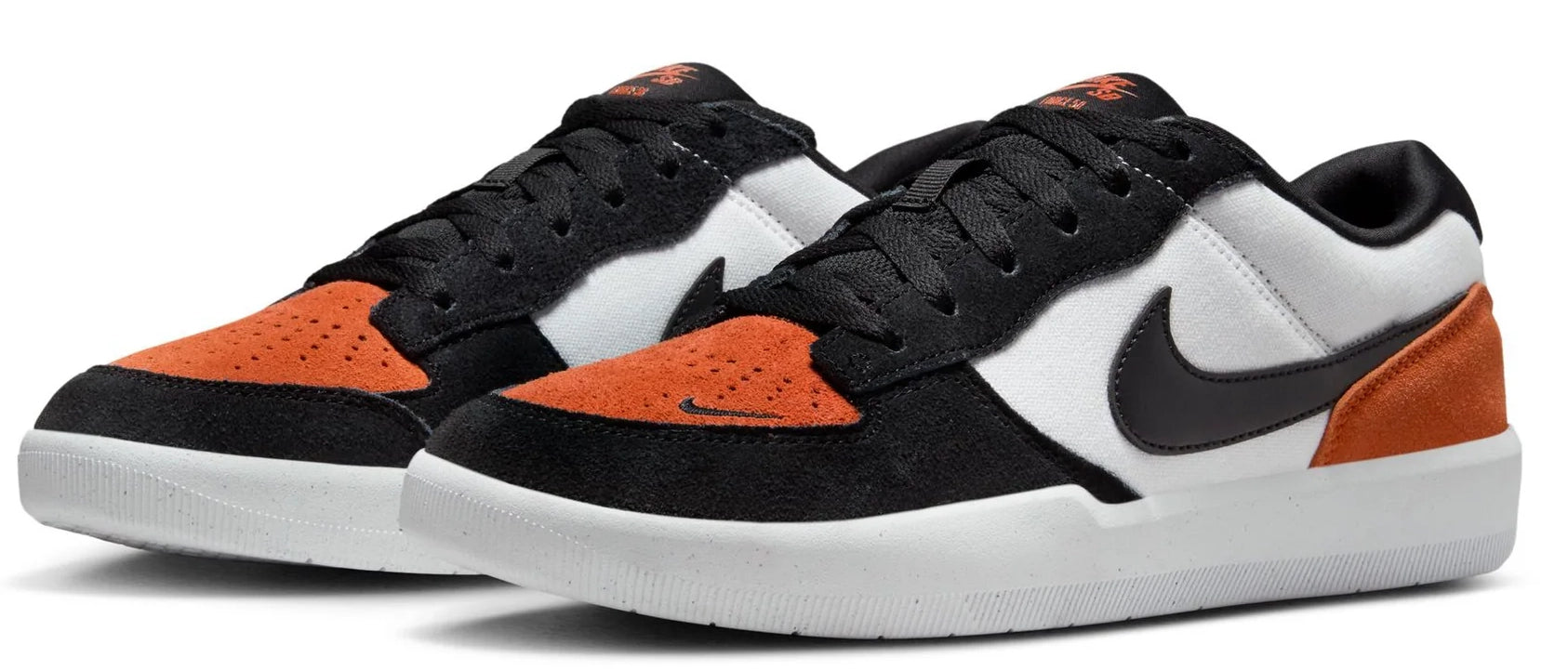 NIKEスニーカー Nike SB Force 58 White/Black/Cosmic Clay Shattered Backboard