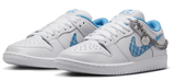 Nike SB - Dunk Low Pro Shoes | White Blue (Nicole Hause)