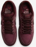 Nike SB - Dunk Low Premium Shoes | Burgundy Crush (City Of Love)