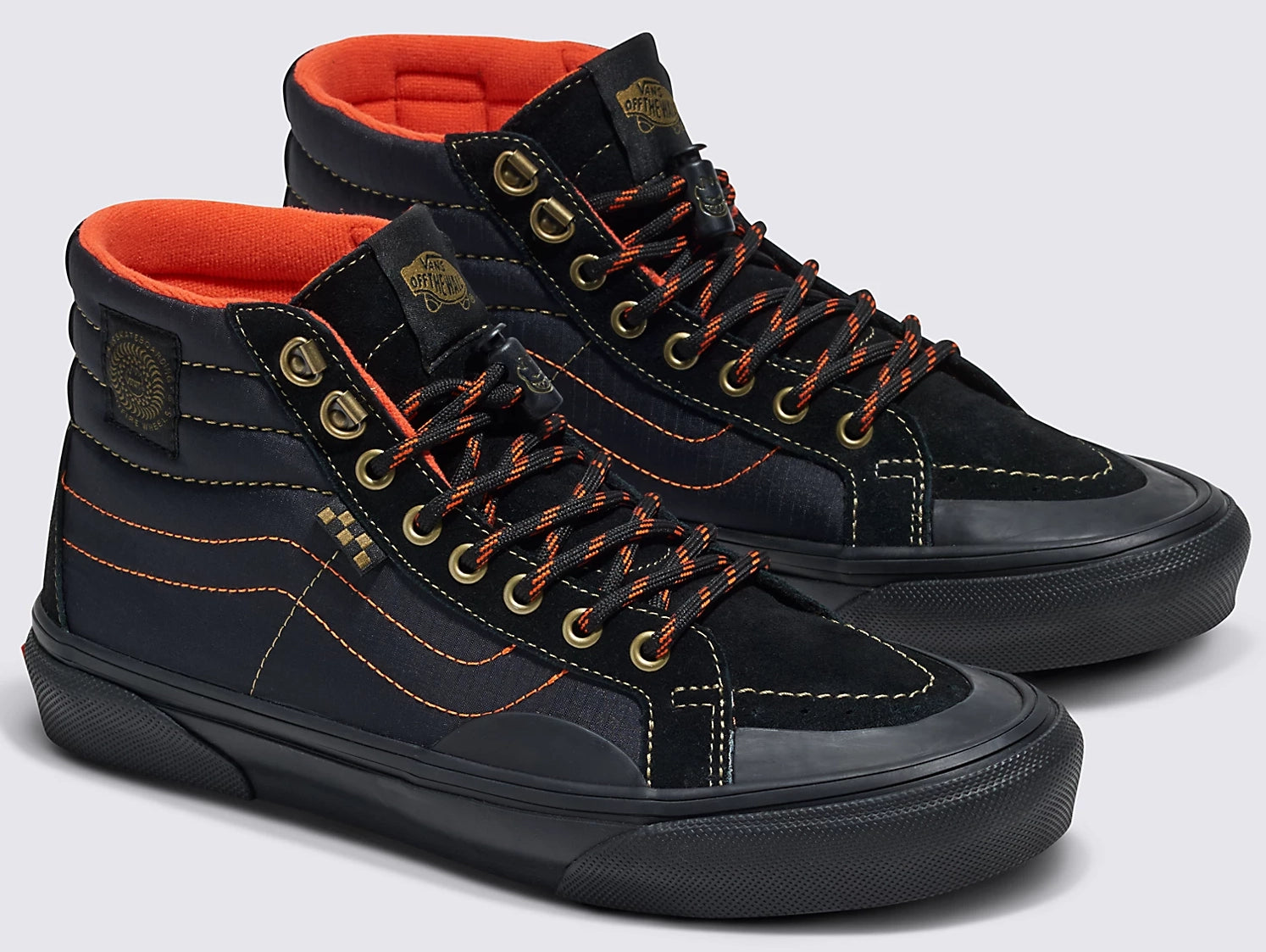 Flame vans high top hotsell