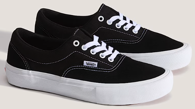 Vans - Skate Era Shoes | Black White – Plusskateshop.com