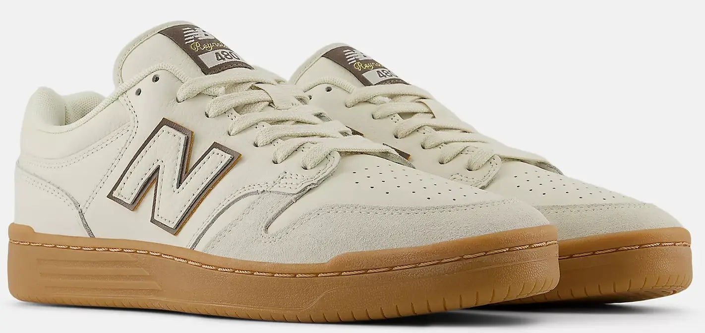 Andrew Reynolds × Numeric 480 DRW 28cm New Balance Numeric 480 Andrew Reynolds-Sea Salt/Brown Gum