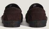 Vans - Skate Loafer Shoes | Brown Black (Suede)