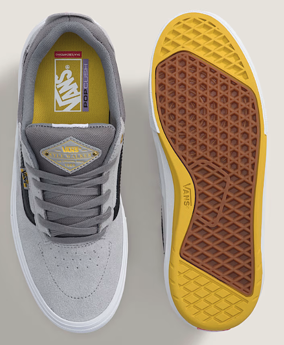 Vans - Kyle Walker Wafflecup Shoes | Light Grey – Plusskateshop.com