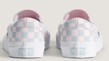 Vans - Classic Slip-On Shoes | Pastel Pink Pop (Checkerboard)