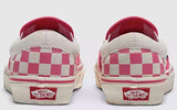 Vans - Classic Slip-On Shoes | Pink White (Checkerboard)