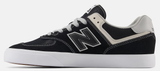New Balance - Numeric 574 Vulc Shoes | Black Grey